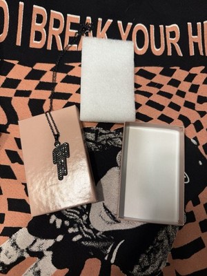 Billie Eilish Happier Than Ever Black Blohsh Necklace With Box | eBay