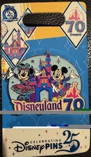 Disney Disneyland 70th Anniversary Collectable Pin 2000s Disney Pins