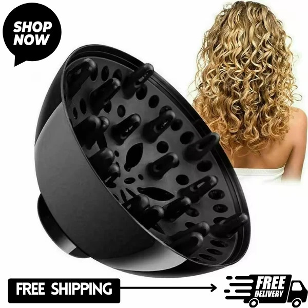 Universal Hair Dryer Diffuser Attachment Hairdressing Blower Cover Styling Curly