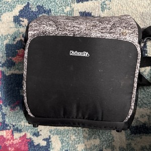 Portable Booster Seat Diaper Bag 2-in-1 Travel Baby Feeding Chair Toddler