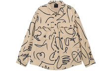 LINING Shirts Men Khaki ASHR181-1