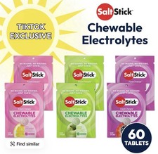 SaltStick Chewable Electrolyte Tablets Variety Pack Fast Acting Hydration