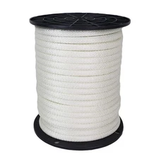 1/4 inch Wire Center Polyester Flagpole Rope - 100 foot spool | Industrial