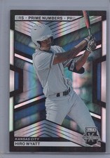 2023 Panini Elite Extra Edition #143 Hiro Wyatt Signatures Prime Numbers A #/200