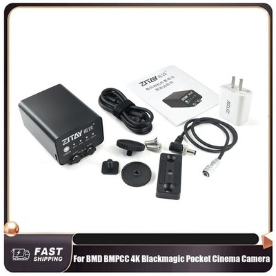 External Camera Battery Kit For BMD BMPCC 4K Blackmagic Pocket Cinema Camera ADE