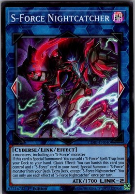 S-Force Nightcatcher CORI-EN040 Chaos Origins 1st Edition Super Rare NM/M