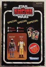 STAR WARS RETRO COLLECTION SPECIAL BOUNTY HUNTERS 2 PACK BOBA FETT & BOSSK