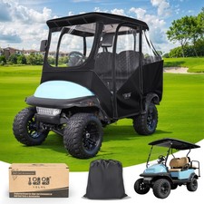 10L0L Upgrade 4 Passengers Golf Cart Enclosure For Club Car -