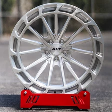 20" ALT Forged RSL-8 Brushed Silver Wheels for Ford Mustang GT S550 / S650