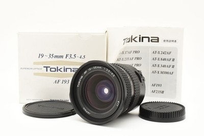 [Top MINT in Box]Tokina AF 19-35mm f/3.5-4.5  Wide Angle Lens for Canon From JP