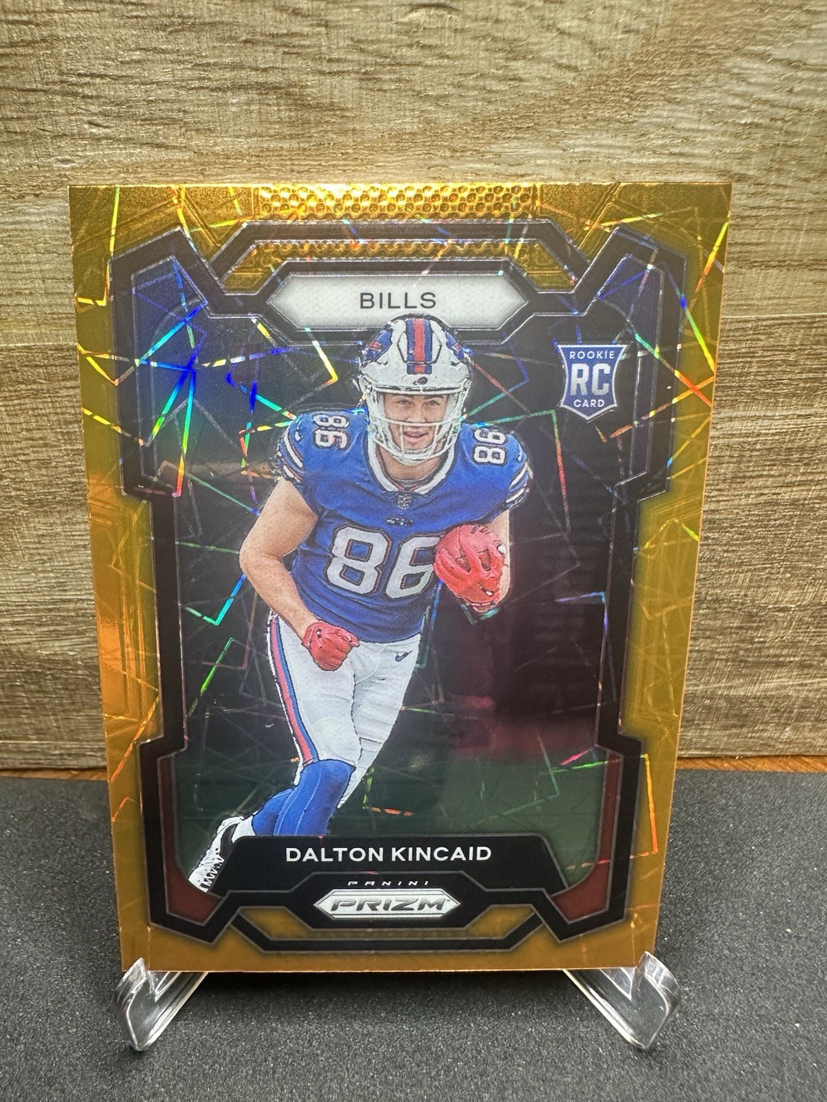 Dalton Kincaid 2023 Prizm Orange Lazer #308 Buffalo Bills Rookie RC
