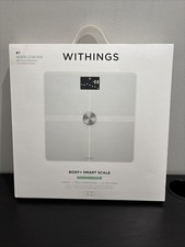 Withings Body Wi-Fi Smart Scale WB505 White Body Composition Monitor NEW SEALED