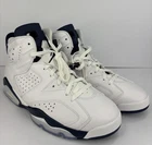 New Air Jordan 6 Retro White Midnight Navy CT8529-141 Men’s Size 12 Fast Shippin