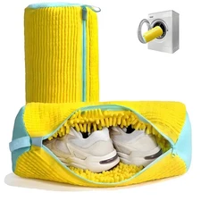 Shoe Washing Machine Bags 2 Pack 15.4x7.5x7.5in Heavy Duty Laundry Shoe Bag w...