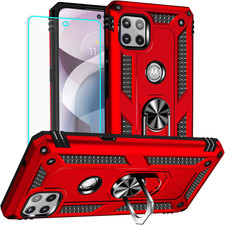 Yiakeng for Motorola One 5G Ace Case: Moto One 5G Ace Case with Screen Protector