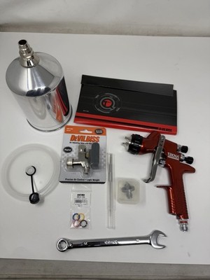 Tekna Copper Gravity Feed Spray Gun 1.3 and 1.4 Needle 900 cc  703662
