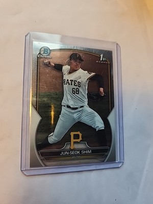 2023 Bowman Chrome - Prospects Jun-Seok Shim #BCP-153 (RC)