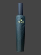 ROLEX Green Folding Umbrella Jump Open Novelty Unused New Not for sale Rare Gift
