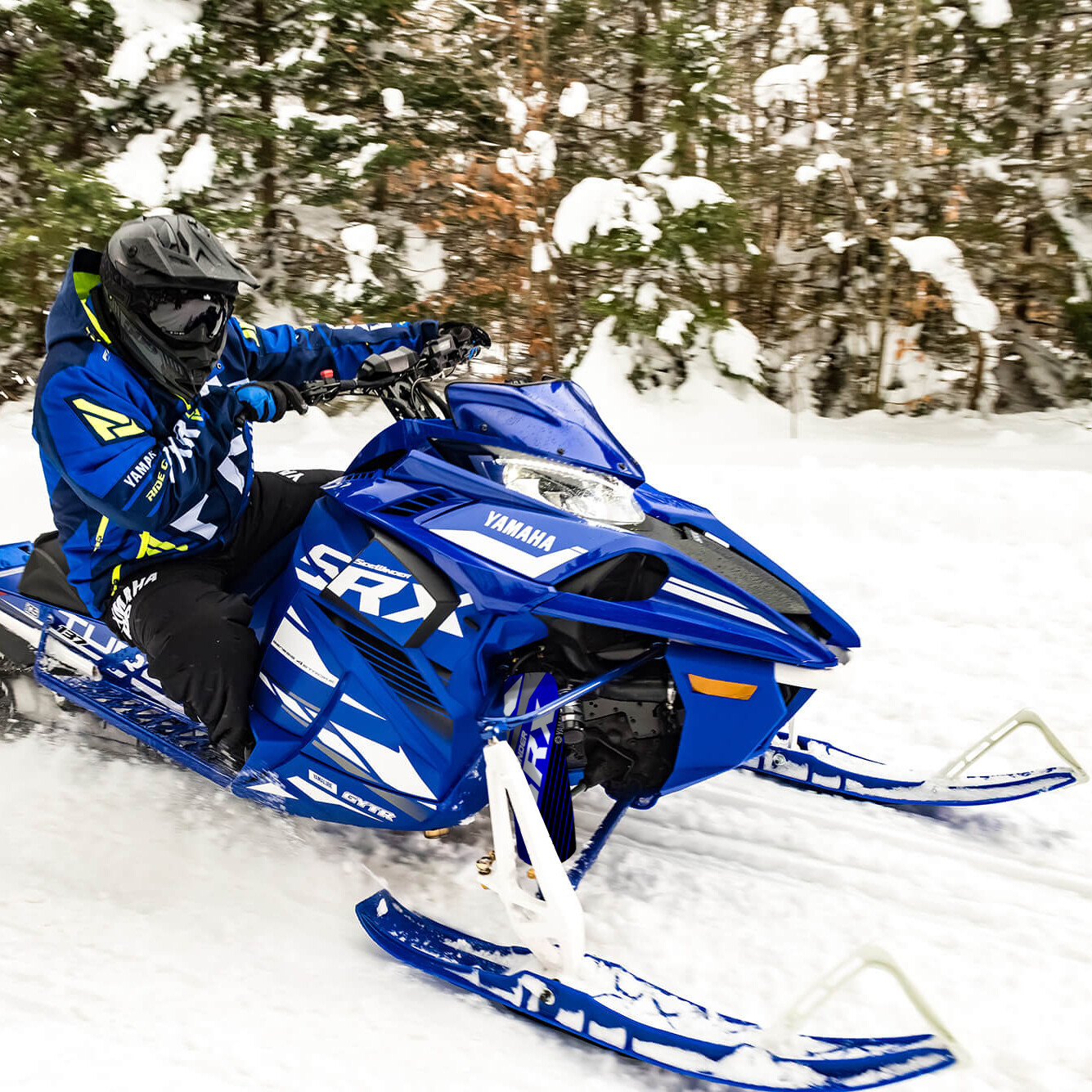 Blue Performance Shock Covers Yamaha Snowmobile Sidewinder SRX (Set of ...