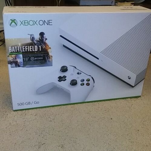 Microsoft Xbox One S 500GB Battlefield Bundle Console (ZQ9-00028) White - US