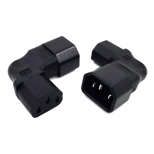 90 Angled Conversion Socket Conversion Plug IEC Connector AC Plug Power Adapter - Picture 5 of 16