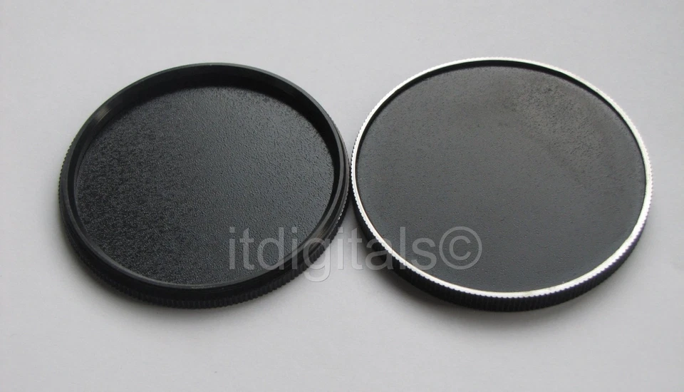 43mm Metal Screw-in Stack Cap Protect Store Filter Case One Piece Solid Aluminum - Image 2 of 3