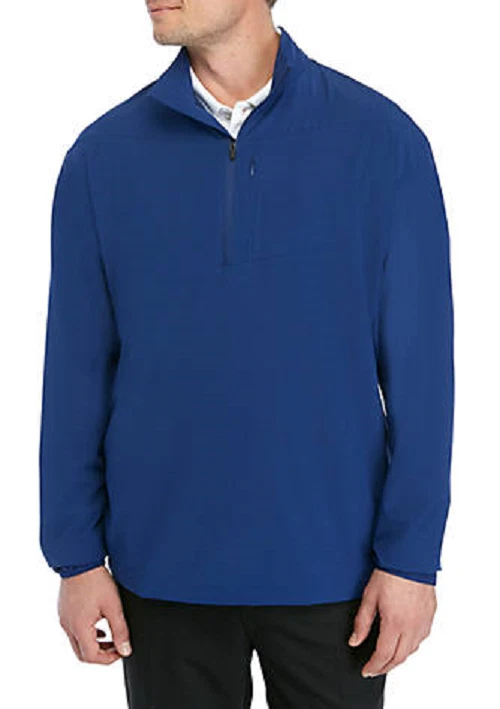 NWT PRO TOUR 4 WAY STRETCH BLUE WINDBREAKER SIZE XL $70