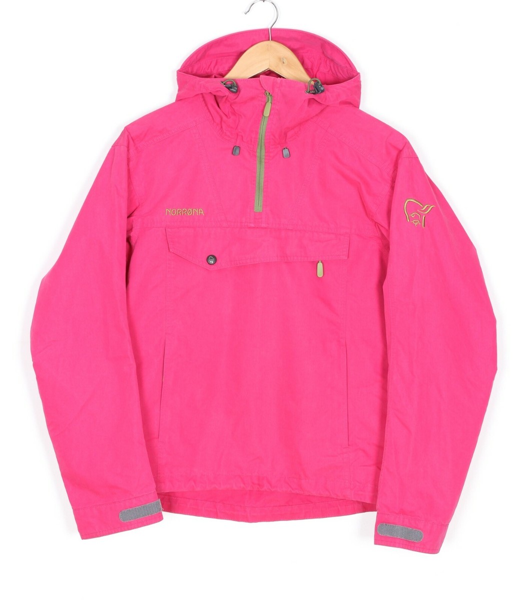 NORRONA Svalbard Cotton Anorak W's Hooded Jacket Women Size XS