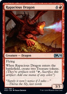 Rapacious Dragon x4 - Magic Core Set 2020 - NM-Mint, English - Magic Core Set 20