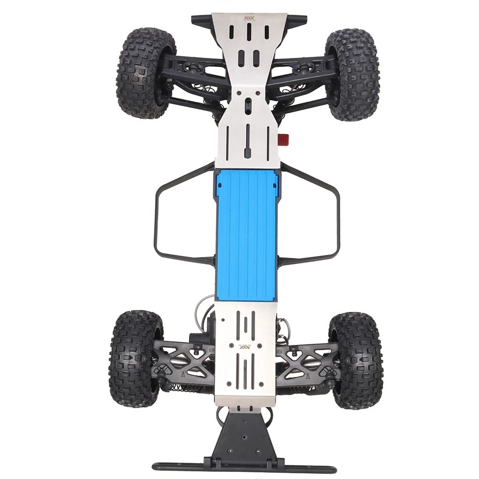 KYX Stainless Steel Chassis Armor Guard Skid Plate Kit for Arrma 1/10 FURY MEGA - Image 2 of 4