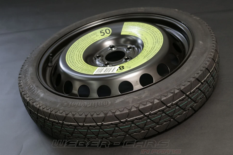 8K0601027F Ersatzrad Reserverad Notrad Stahlfelge Audi A4 8K A5 125 70 R19 4315 - Bild 2 von 4