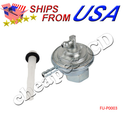 GOOFIT Lot De 2 Pompes à Carburant Petcock Vide Pour GY6 50cc-150cc – Valve Essence Scooter ATV Chinois Roketa Sunl Taotao