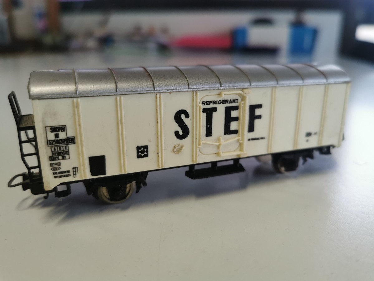 lima trenini elettrici carro frigo stef delle ferrovie francesi