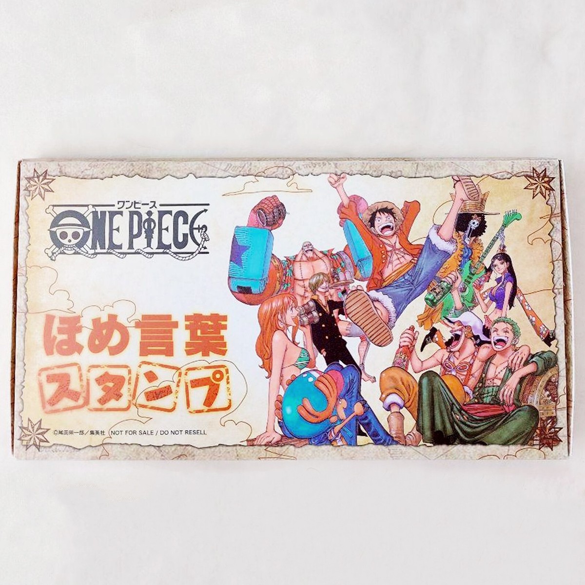 ONE PIECE Compliment Stamps Luffy Zoro Sanji Nami Usopp Chopper