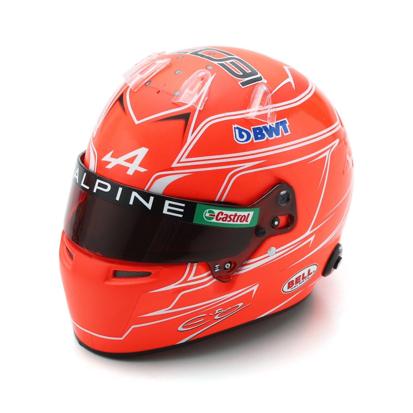 Spark 1/5 Esteban Ocon Alpine Monaco GP Helmet 2023