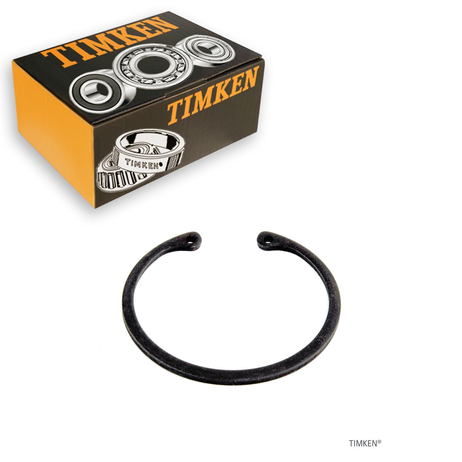 Timken Front Wheel Bearing Retaining Ring for 2009 Pontiac G3 Wave FWD