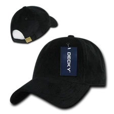 Decky 6 Panel Low Profile Structured Corduroy Cap - 231