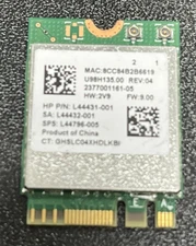HP Realtek 802.11ac WIFI Wireless Adapter Card RTL8822CE L44796-005 L44431-001
