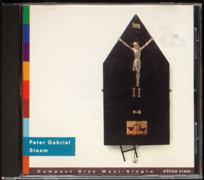 #ad #ad Peter Gabriel Steam 4 track single CD single 06054 USA $35.00