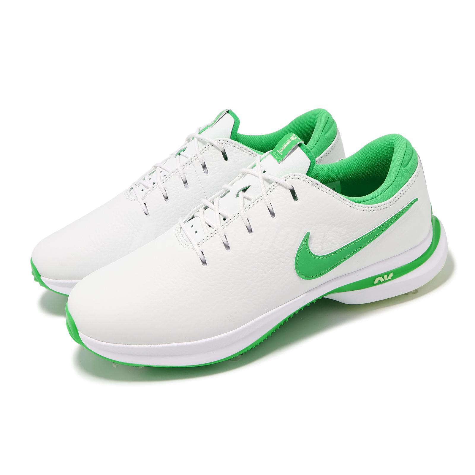 Мужские шиповки для гольфа Nike Air Zoom Victory Tour 3 Wide White Green Shock DX9025-102