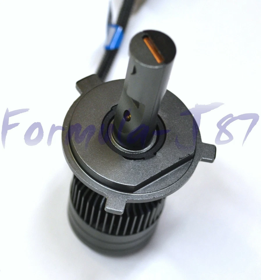 LED Kit G8 100W 9003 HB2 H4 5000K White Two Bulbs Head Light Dual Beam Upgrade - Image 3 of 4