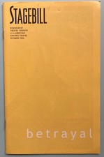 Playbill Betrayal Liev Schreiber Juliette Binoche John Slattery Color Cover 2000