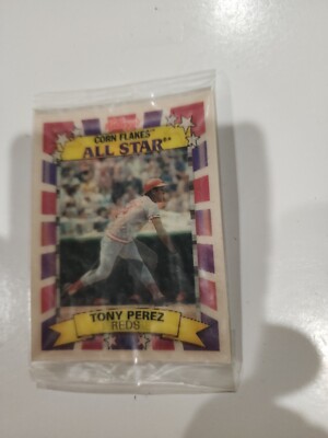 Tony Perez - All Star Baseball Card Kelloggs