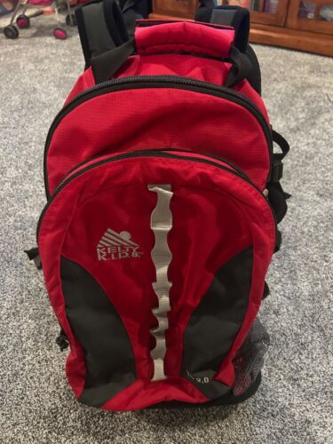 KELTY Kids TC 2.0 Red Self Standing Baby Child Hiking Carrier Backpack