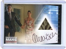 CHARISMA CARPENTER 2007 Inkworks VERONICA MARS APW-4 Autograph AUTO DRESS CARD