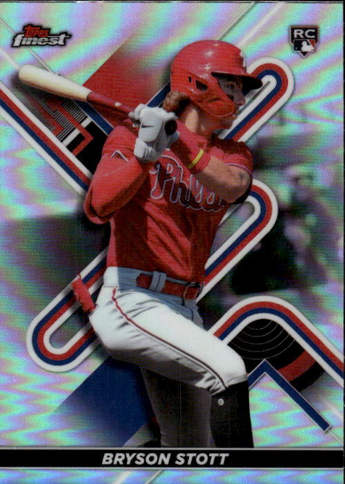 2022 Finest Bryson Stott #13 Refractors Philadelphia Phillies 14D