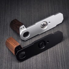 Wood Camera Hand Grip Handle For Nikon F Camera Aluminum Alloy