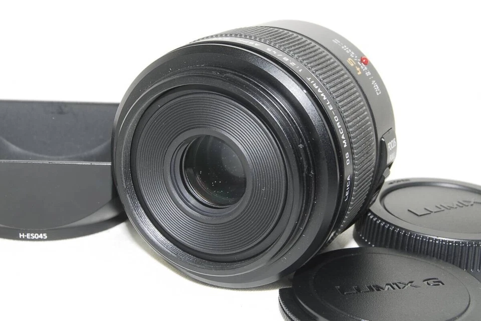Lente Micro Cuatro Tercios MFT Panasonic LEICA DG MACRO-ELMARIT 45mm F2.8 ASPH OIS Foto 2 de 4