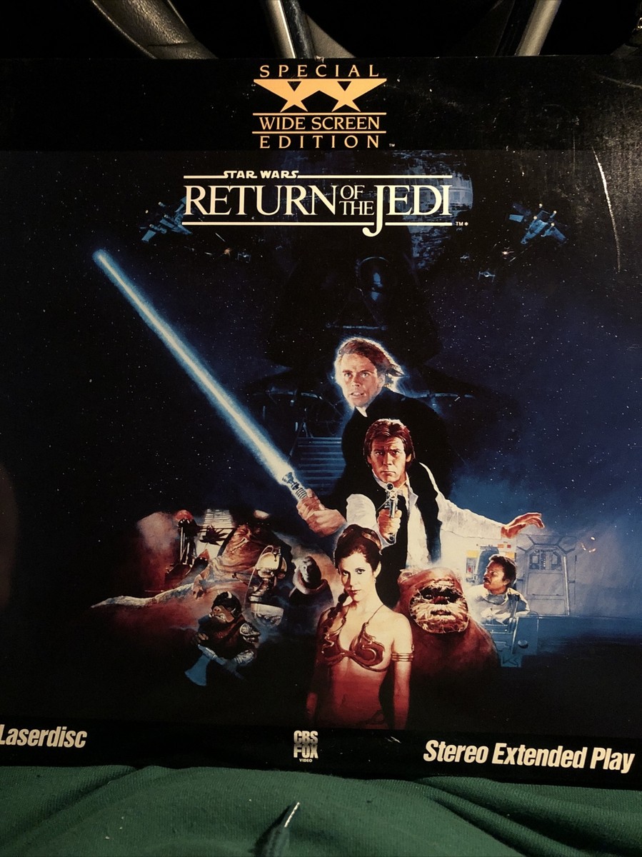 Star Wars: Return of the Jedi Laserdisc (Widescreen Ex-Play 2-Disc