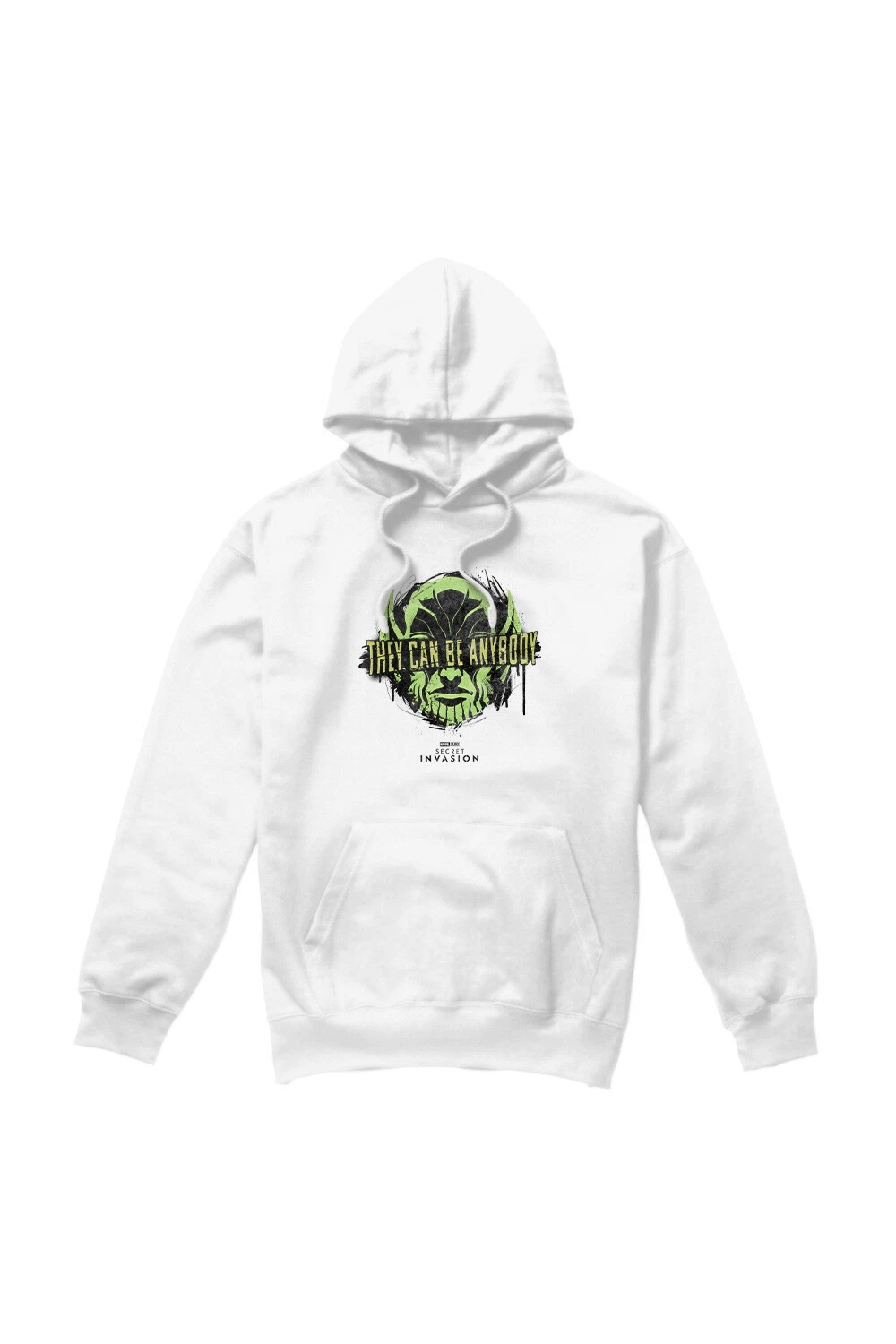 UNDERCOVER Felpa con cappuccio uomo Secret Invasion Anybody S 2XL bianca